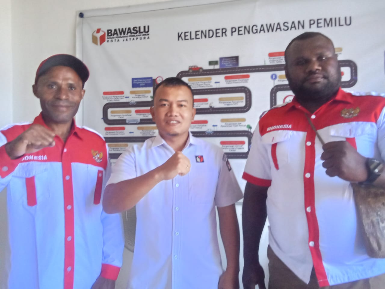 DPD Gercin Papua Datangi Bawaslu Jayapura, Pertanyakan Proses Penanganan Laporan Pelanggaran Pemilu Paslon JBR-HADIR