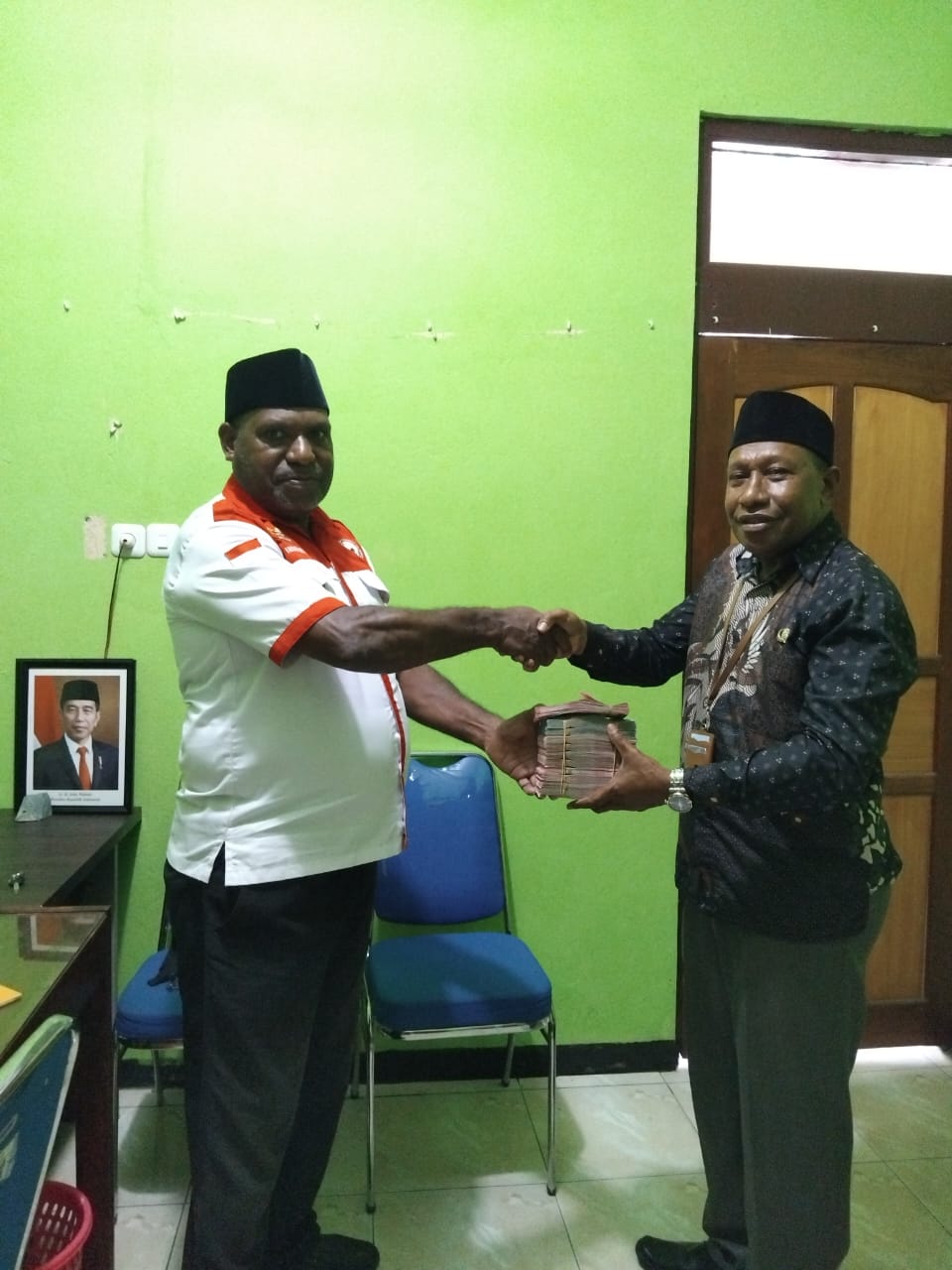 Dapat Dana Hibah : Imanuel Kwano STh  Sebut Dengan Semangat Nasionalisme yang Tinggi dan Komitmen Terhadap NKRI,Kami Siap Berkontribusi