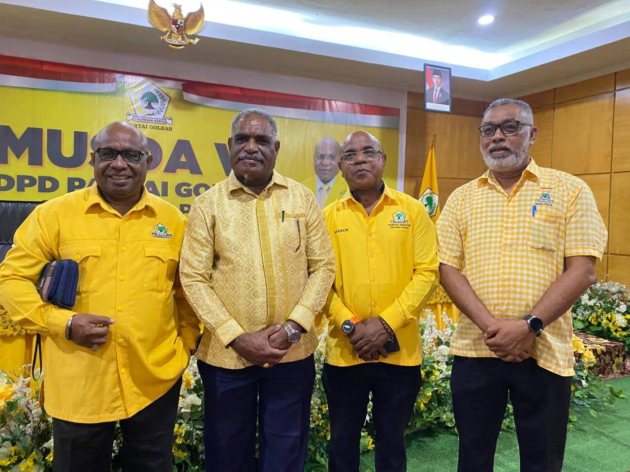 Musda VII Jadi Tonggak Kebangkitan Golkar Jayapura, Isak Rumbarar Serukan Soliditas dan Kerja Nyata