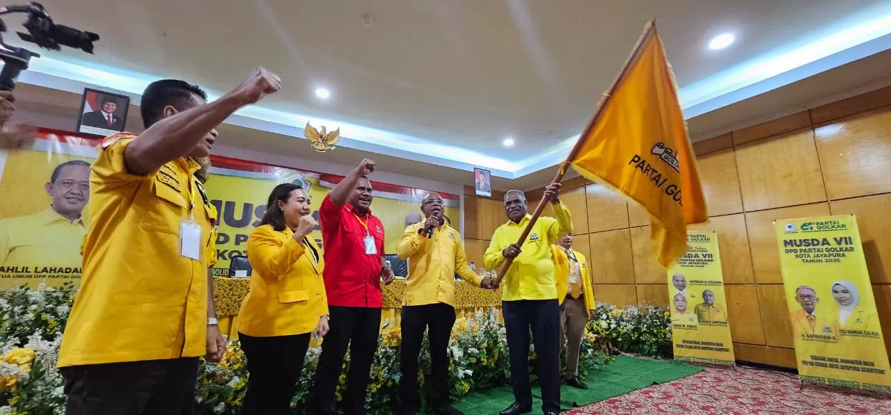 Musda VII Tetapkan ABR, HYU: Kota Jayapura Barometer Kemenangan Golkar Papua