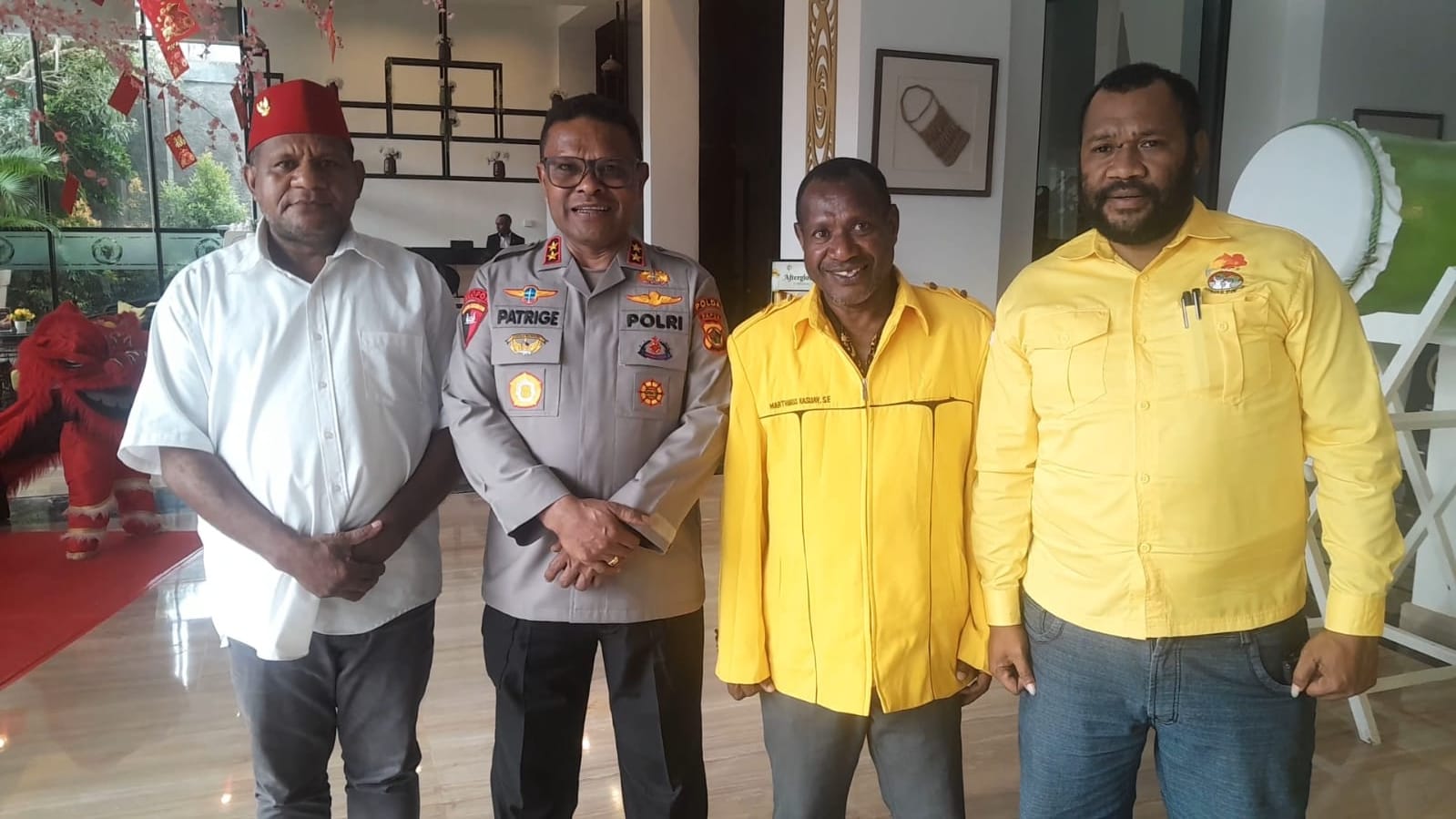 Resmi Terima Mandat dari Martinus Kasuai, Terianus Beno Siap Bangun Rumah Besar Pengusaha Papua