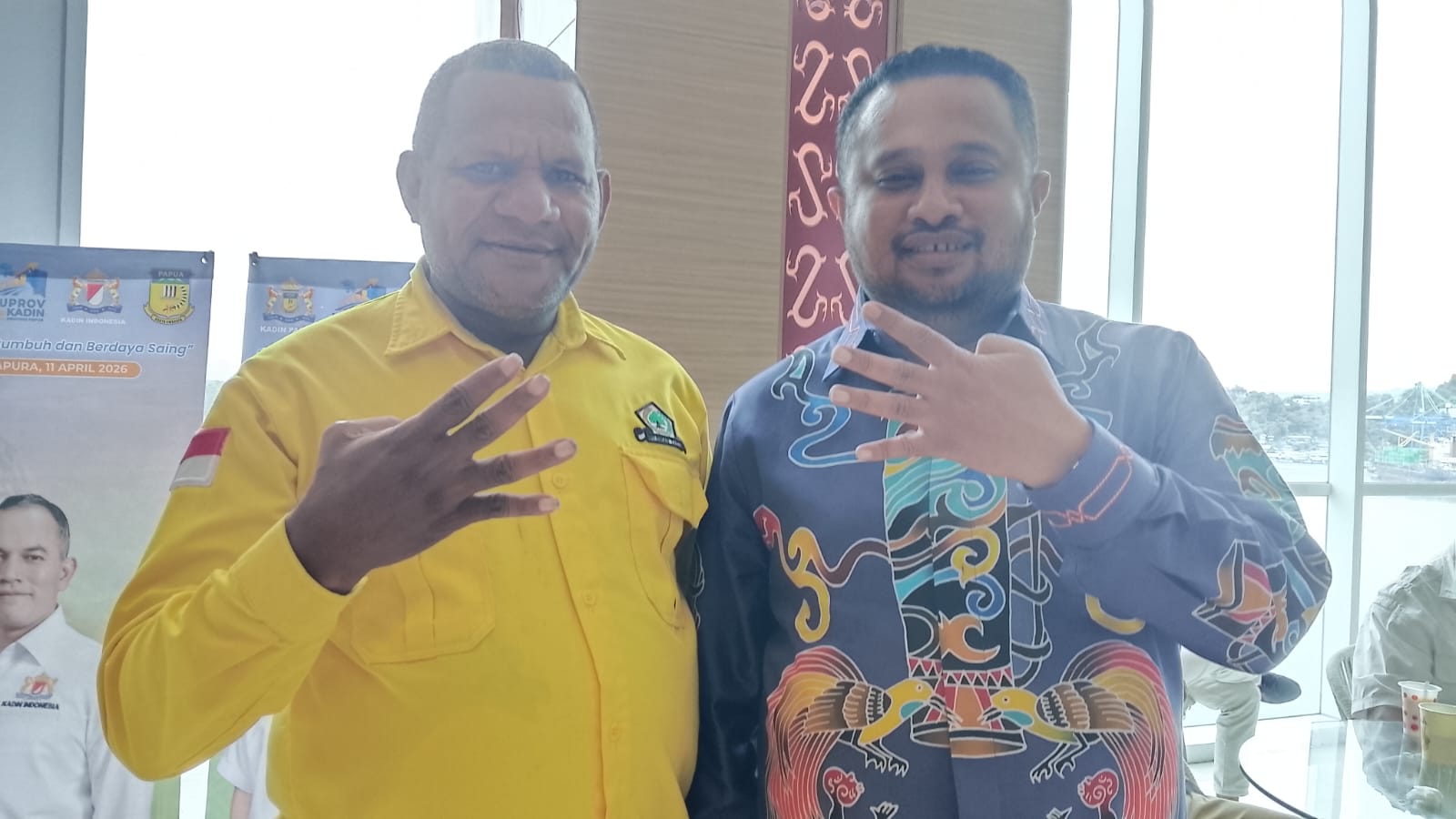 Ketua DPRP Papua Deny Hendry Bonay ST MM Apresiasi Musprov Kadin Papua ke-8, Minta Kadin Bersinergi Dengan Pemerintah Sukseskan Visi Misi Papua Cerah